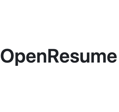 OpenResume is the free open source alternative of undefined